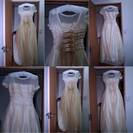 中古★FIONA　Fioritta　イタリア製　シルクドレス・ベール★引き取りに来ていただける方を希望！