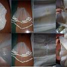 中古★FIONA　Fioritta　イタリア製　シルクドレス・ベール★引き取りに来ていただける方を希望！