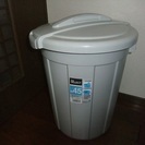 ベランダ（屋外）蓋付きゴミ箱４５ℓサイズ　２個セット