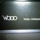 液晶TV　日立Woo　W32LーHR9000（HDD内臓）