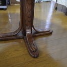 《希少》アンティーク・歯車ギミック付きバタフライテーブル