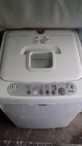 Toshiba風乾燥つき洗濯機4、2キロ