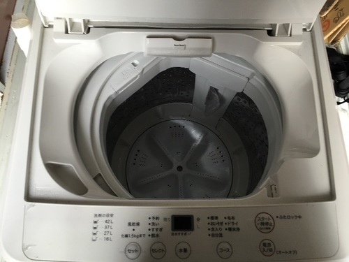 「お取引中」クリスマス特価 無印良品 洗濯機 4.5kg 京都市内配達無料サービス‼︎