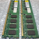 デスクトップ用　DDR2 メモリ4GB 中古　動作品