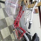 [2423]ブリヂストン　Albelt　アルベルト　27インチ　ベルトドライブ　内装3段　アルミフレーム　LEDオートライト　ローラーブレーキ　ステンレスカゴ　レッド