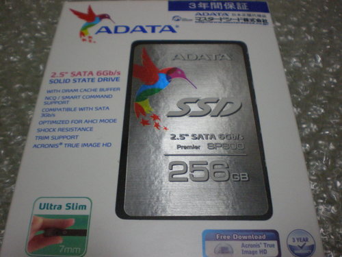 ADATA SSD 256GB 新品
