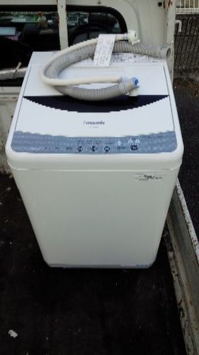 パナソニックホワイト美品洗濯機5キロ