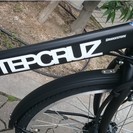 ブリヂストン　16年電動ステップクルーズ　26インチ　人気のマットブラック　全国最安値挑戦中！　前輪モーター採用　ベルト駆動で新登場！