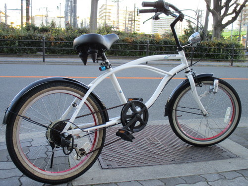 ♪Ｓｏｌｄ－ｏｕｔ　７，８００円　小粋なクルーザータイプのコンパクト中古自転車　新大阪　サイクルキッズ