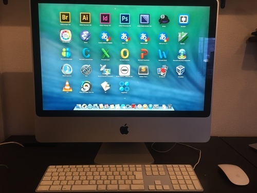 iMac24/メモリ4G/320G/AdobeCS6・Officeインストール済