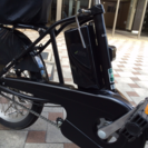 2015年モデル★ギュットミニDX＜ピュアマットブラック＞20型　チャイルドカバーとリアバスケット付