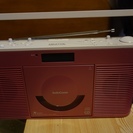 ポータブルCDラジオ　2011年製　美品