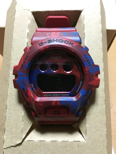 カシオ G-SHOCK GMDS6900F レディース 花柄 腕時計 海外モデル