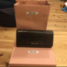 miumiu☆長財布