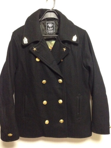黒ジャケット コート