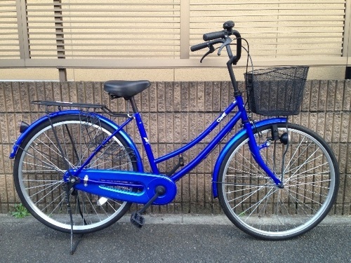 【販売済】【260】【整備済】軽快車　26インチ　シングルギヤ　ダイナモライト【6500円】