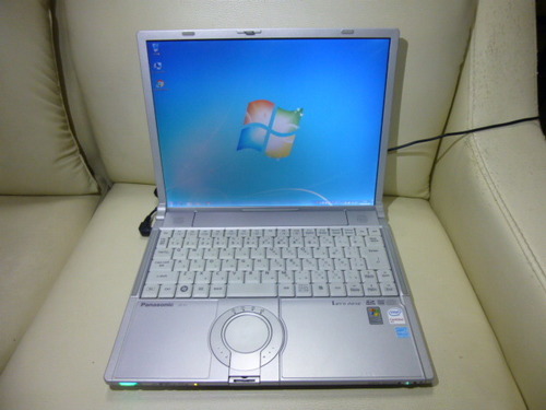 (お取引中)Win7/ﾒﾓﾘ2GB/ﾃﾞｭｱﾙｺｱ1.6GHz/HDD80GB/DVD-RW/無線LAN [Panasonic Let's note CF-Y7]