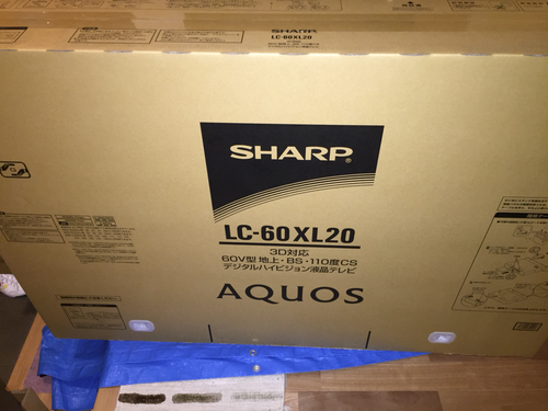 SHARP  LC-60XL20　新品未開封