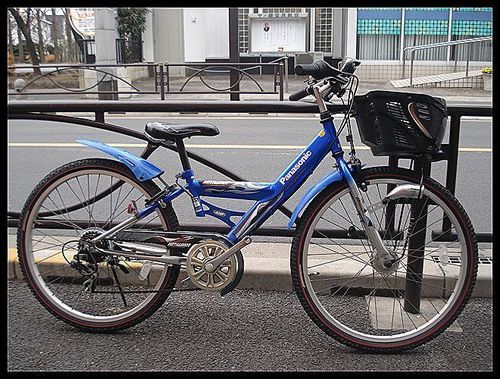 ★リサイクル(再生)自転車・パナソニックJrMTB・メタルショット・24インチ・LEDオートライト