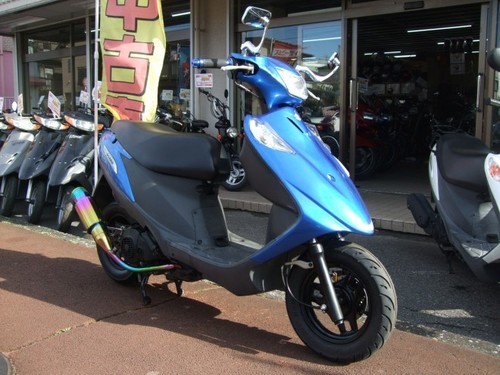 ご成約ありがとうございました。 NO,628 アドレスV125G (ADRESS) マフラー改 盗難防止アラーム シガー電源付き ☆彡