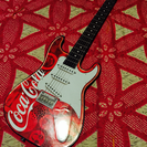 コカコーラのペーパーギター