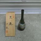 九谷焼 仙龍　花瓶　美品