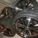 【西宮手渡】 4本セット　 20x8.5　9.5 +35 5H-114.3 245/35ZR20