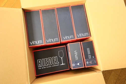 全てRIEDEL社製。様々な種類のグラスセットです。 - コップ、グラス 