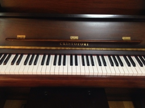 交渉中）CRISTOFORI クリストフォリ猫足ピアノ 茶色