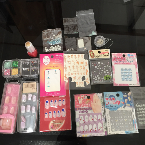 終了しました ありがとうございました ネイル色々セット レジン作品 ハンドメイド作品にも もんちゃん 鶴岡のネイル の中古あげます 譲ります ジモティーで不用品の処分