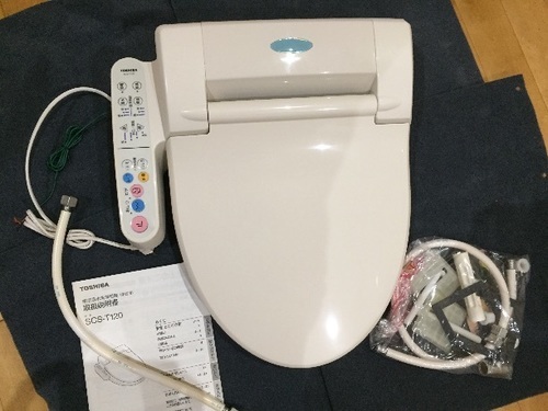 東芝温水洗浄便座 SCS-T120 美品！