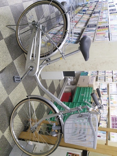 [2591]ブリヂストン　26インチ　シングル　リモートレバーライト　BAA自転車安全基準適合　シルバー