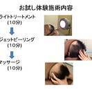 男性の薄毛、抜け毛、頭皮のお悩み無料相談&お試し体験半額でクレン...