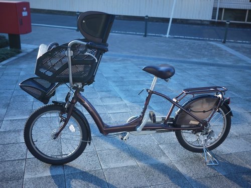 ブリヂストン　アンジェリーノプティット　20インチ　子供乗せ自転車　3人乗り対応