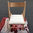 「お取り引き中」無印良品  カワイイ☆彡折りたたみ椅子