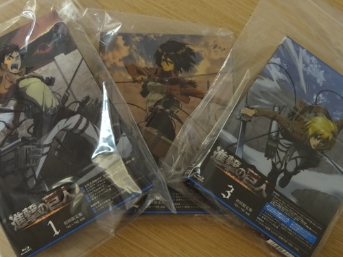 進撃の巨人 Blu-rayブルーレイ 1～8巻セット 初回限定 | hidroaventura.cl