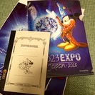 D23 Expo 2015 3D クリアファイル＆ノート＆袋 セ...