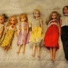 リカちゃん人形、ジェニーちゃん人形、ティモテちゃん人形など