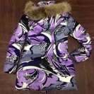 Rady レディ 武藤静香デザイン マーブル ロング ダウンジャケット