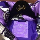 Rady レディ 武藤静香デザイン マーブル ロング ダウンジャケット