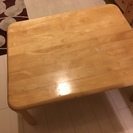 木製折り畳み式ローテーブル