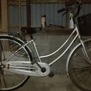 26インチシティサイクル（ママチャリ）自転車、サビ多し。茨城県潮来市