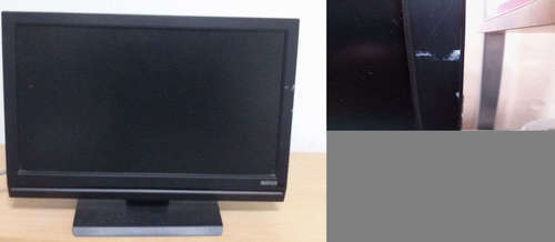 パソコン・ゲーム・テレビがこれ１台三役で出来る　地デジ搭載 18.5型液晶ディスプレイ　HDCP対応　HDMI×２　D５端子