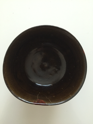 茶道具 黒唐津茶碗（古美術品）