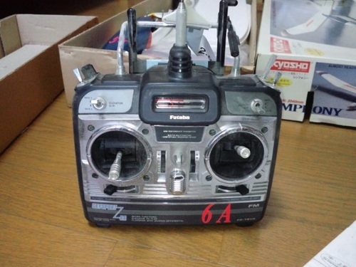 再々値下げしました、ラジコン プロポ (\u0026グライダージャンク機体)