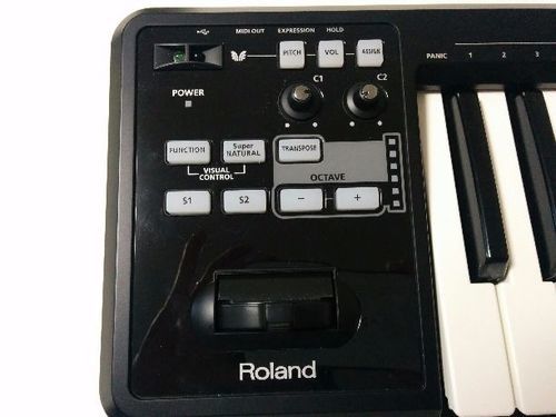Roland ローランド MIDIキーボードコントローラー A-49-BK ブラック 49鍵