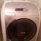 【あげます】ドラム式洗濯機 (中古、難あり)