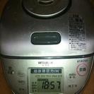 受付終了！ジャンク品 三菱 NJ-ET10超音波圧力IH炊飯器