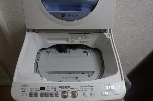 シャープ☆タテ型洗濯乾燥機☆ES-TG55L☆