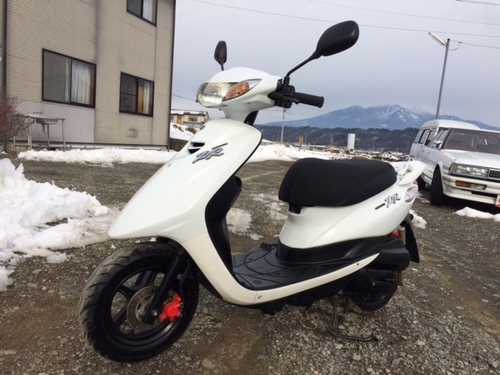 ヤマハJOG-ZR インジェクション/SA39J 機関良好/人気の白色/美車 実働車